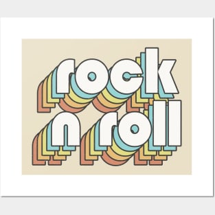 Retro Rock N Roll Posters and Art